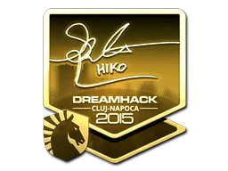 Sticker | Hiko (Gold) | Cluj-Napoca 2015