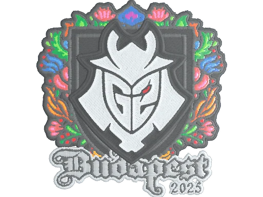Klistermärke | G2 Esports (broderi) | Budapest 2025