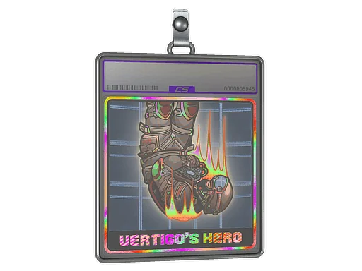 Sticker Slab | Vertigo's Hero (Holo)