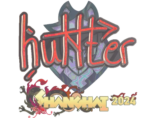 Aufkleber | huNter- (Holo) | Shanghai 2024