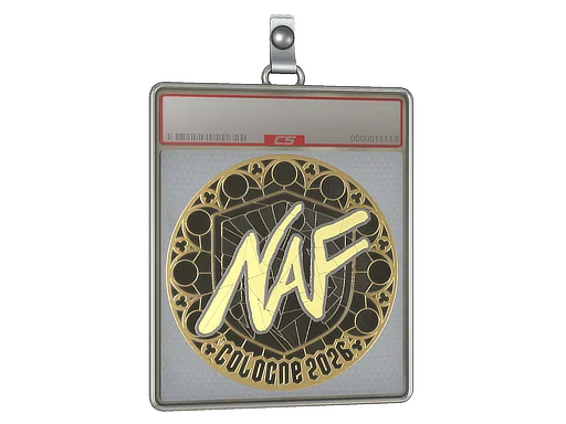 Aufkleberhülle | NAF (Gold) | Köln 2026