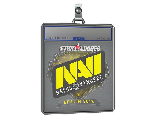 Placa de Adesivo | Natus Vincere | Berlim 2019