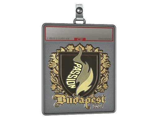 Aufkleberhülle | Passion UA (Gold) | Budapest 2025