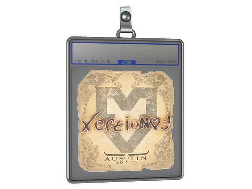 Placa de pegatinas | xertioN | Austin 2025
