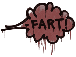 Sealed Graffiti | Fart (Brick Red)