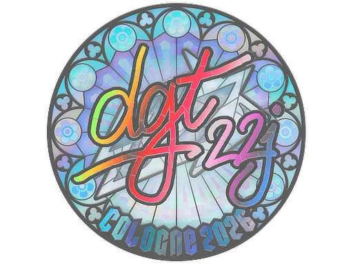 Aufkleber | dgt (Holo) | Köln 2026