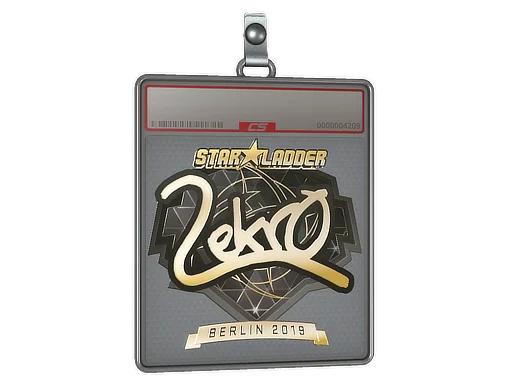 Aufkleberhülle | Lekr0 (Gold) | Berlin 2019