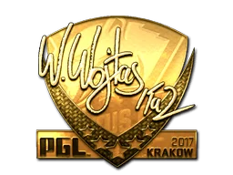 Klistermärke | TaZ (Guld) | Krakow 2017