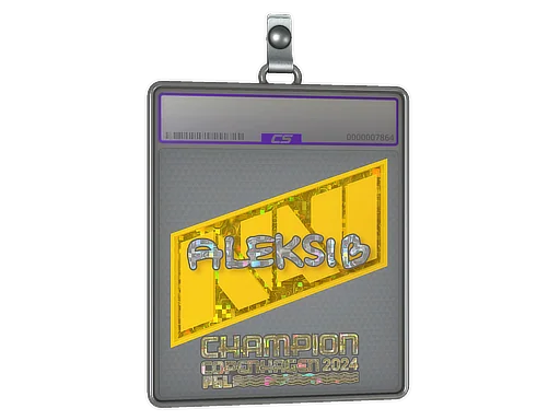 Sticker Slab | Aleksib (Glitter, Champion) | Copenhagen 2024