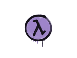 Sealed Graffiti | Lambda (Violent Violet)