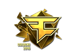 印花 | FaZe Clan（金色）| 2016年科隆锦标赛