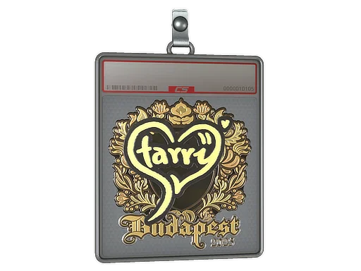 Sticker Slab | Starry (Gold) | Budapest 2025