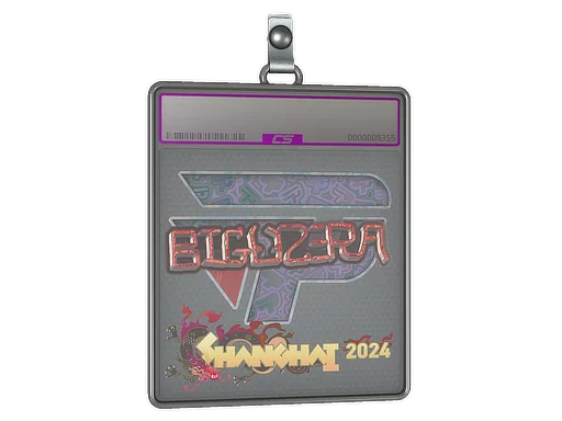 Placa de Adesivo | biguzera (Holográfico) | Xangai 2024