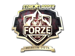 Pegatina | forZe eSports (dorada) | Berlín 2019