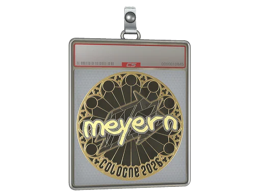 Klistermärkesfodral | meyern (guld) | Cologne 2026