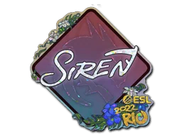 印花 | S1ren（闪耀）| 2022年里约热内卢锦标赛