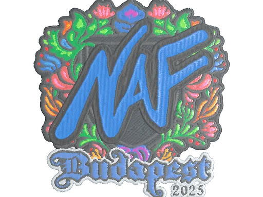 Adesivo | NAF (Bordado) | Budapeste 2025