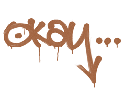 Sealed Graffiti | Okay (Tiger Orange)