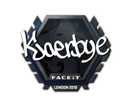 Klistermärke | Kjaerbye | London 2018
