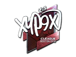 Klistermärke | Xyp9x (Foil) | Boston 2018