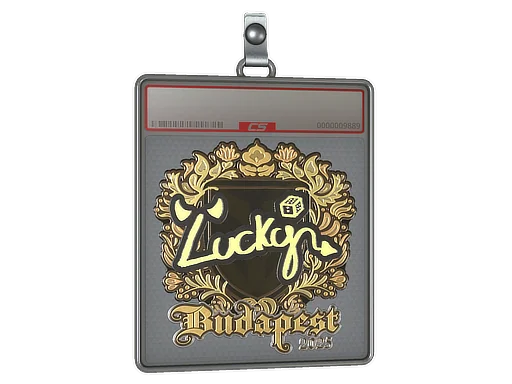 印花板 | Lucky（金色）| 2025年布达佩斯锦标赛