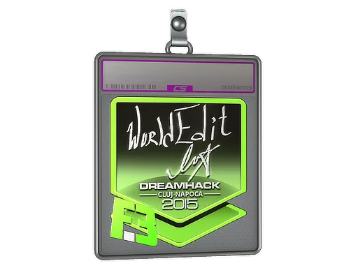 Klistermärkesfodral | WorldEdit (Foil) | Cluj-Napoca 2015