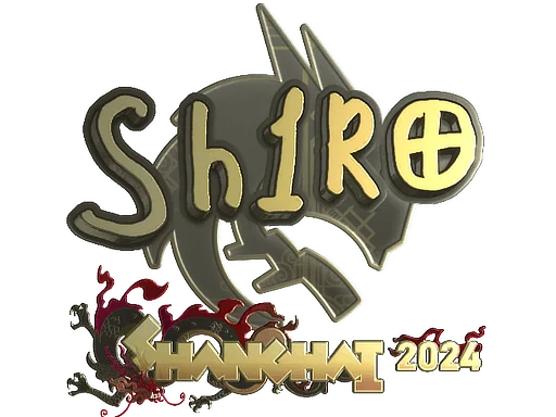 Aufkleber | sh1ro (Gold) | Shanghai 2024