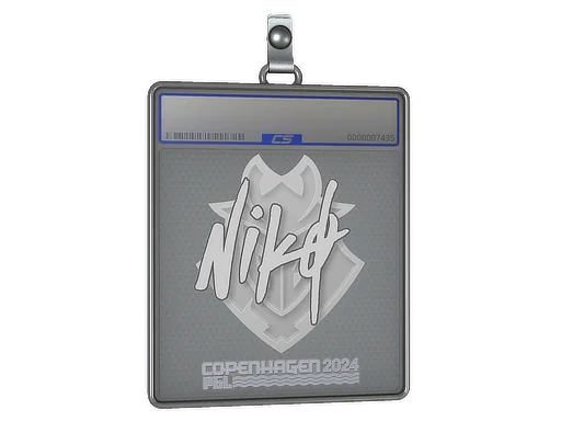 Placa de Adesivo | NiKo | Copenhague 2024