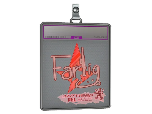 Sticker Slab | Farlig (Holo) | Antwerp 2022