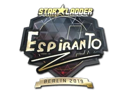 印花 | EspiranTo（金色）| 2019年柏林锦标赛