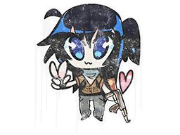Versiegeltes Graffito | Kawaii Killer Terrorist