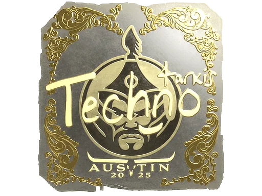 Adesivo | Techno4K (Dourado) | Austin 2025