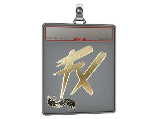 印花板 | Fluxo（金色）| 2023年巴黎锦标赛