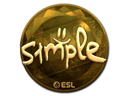 印花 | s1mple（金色）| 2019年卡托维兹锦标赛