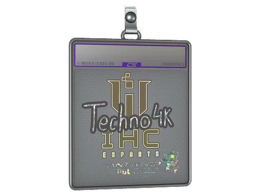 Sticker Slab | Techno4K (Glitter) | Antwerp 2022