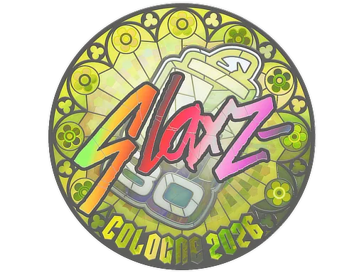 Klistermärke | slaxz- (holo) | Cologne 2026