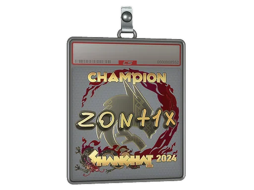 Sticker Slab | zont1x (Gold, Champion) | Shanghai 2024