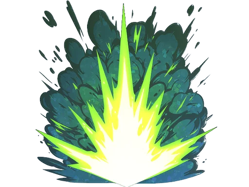 Sticker | Boom Detonation (Glitter)