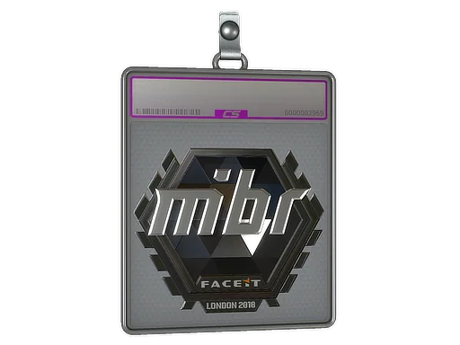 Sticker Slab | MIBR (Foil) | London 2018