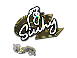 Klistermärke | siuhy (Glitter) | Paris 2023
