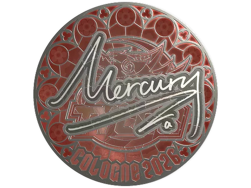 Naklejka | Mercury (foliowana) | Kolonia 2026