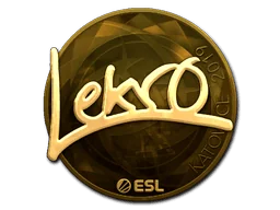 Aufkleber | Lekr0 (Gold) | Kattowitz 2019