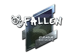 Klistermärke | FalleN (Foil) | Boston 2018