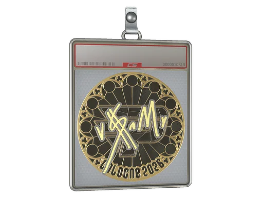 Aufkleberhülle | v$m (Gold) | Köln 2026