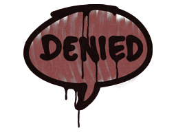 Sealed Graffiti | Denied (Brick Red)