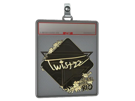 印花板 | Twistzz（金色）| 2022年里约热内卢锦标赛
