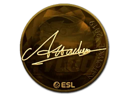 Aufkleber | Attacker (Gold) | Kattowitz 2019