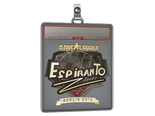 印花板 | EspiranTo（金色）| 2019年柏林锦标赛