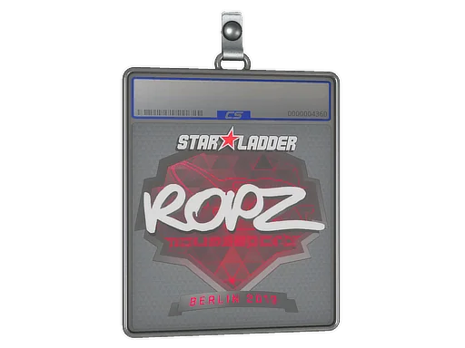 Placa de Adesivo | ropz | Berlim 2019