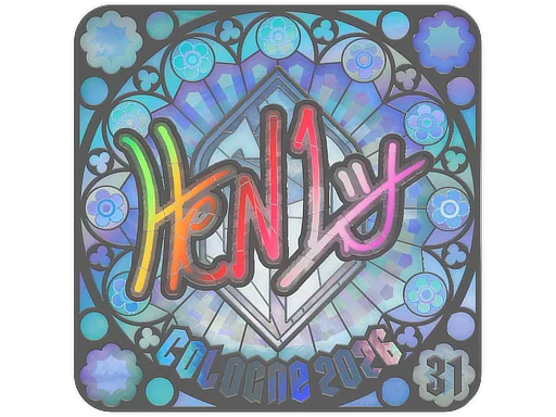 印花 | HEN1 (全息，排名) | 2026年科隆锦标赛
